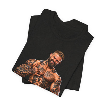 Spread Cheeks Not Hate — Tattooed Biker Graphic Tee