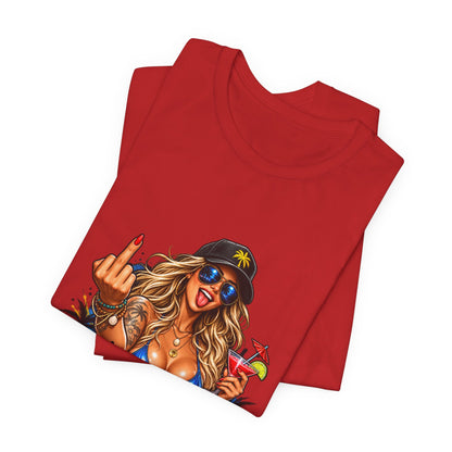 Bad Decisions, Better Stories — Beach Pinup Graphic Tee