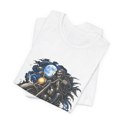 Ride or Die Motorcycle Tee — Biker Skull Rider Graphic Shirt