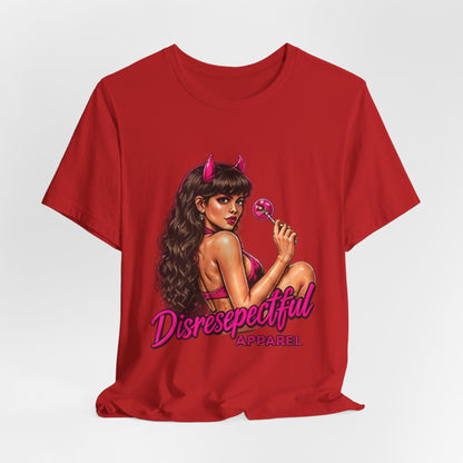 Devil Girl Lollipop — Pin-Up Graphic Tee