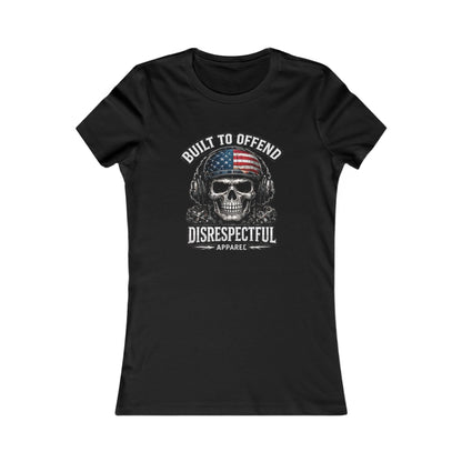 Built to Offend Skull — Women's Favorite Graphic Tee