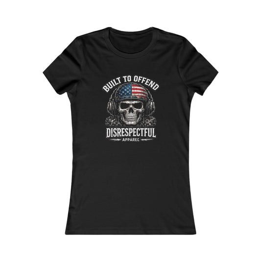 Built to Offend Skull — Women's Favorite Graphic Tee