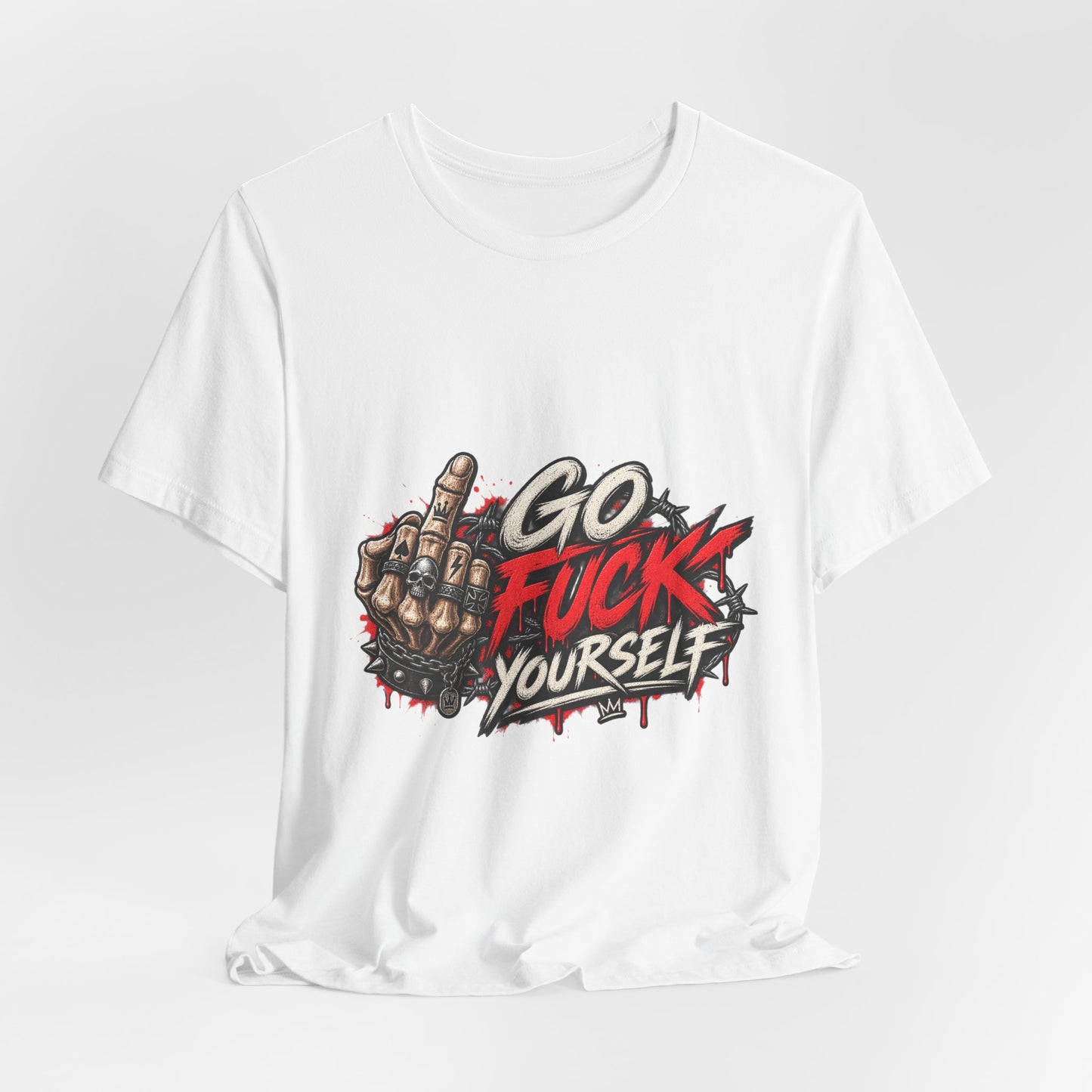 Go Fuck Yourself — Middle Finger Street Art Tee