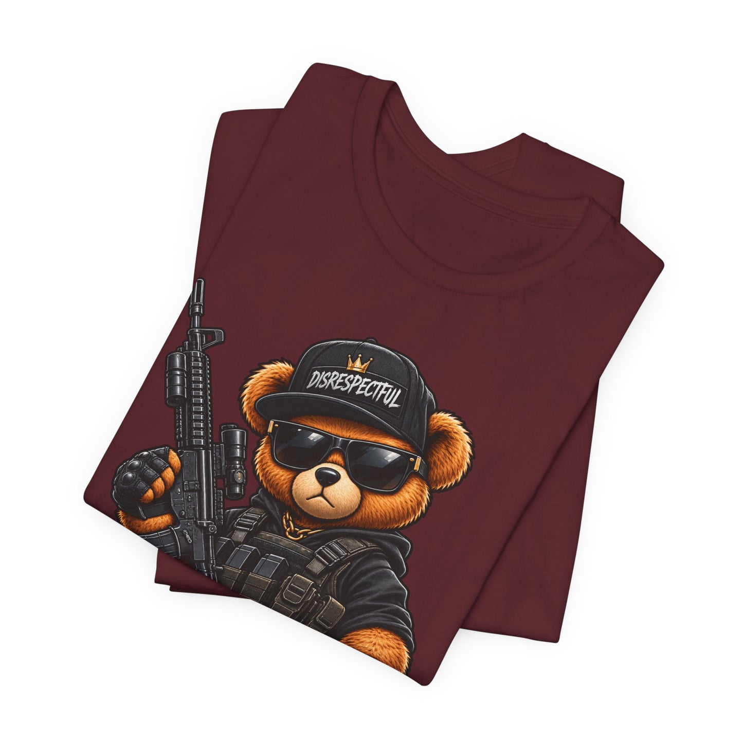 Tactical Bear — Disrespectful Military Graphic Tee