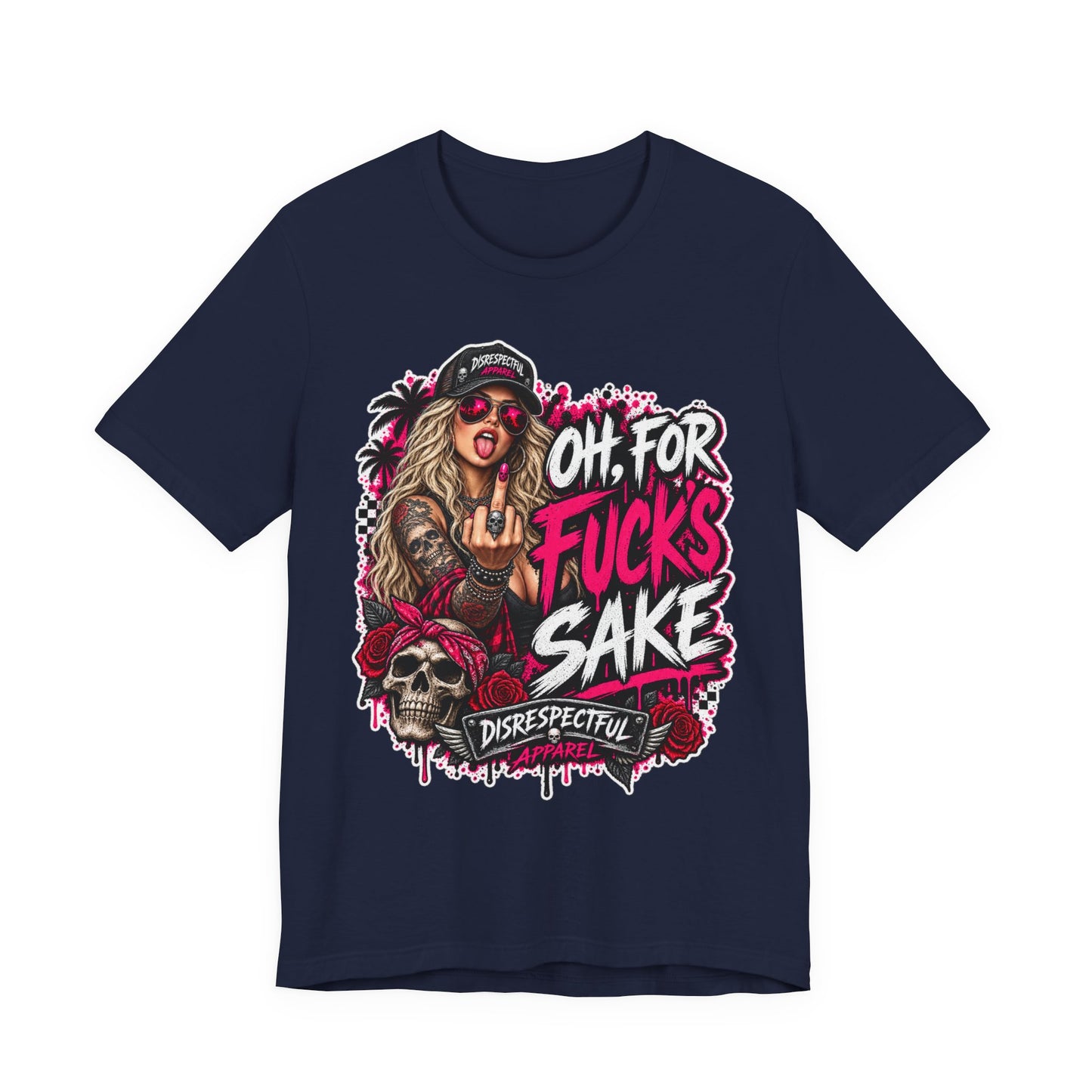 Oh, For Fuck’s Sake — Punk Skull Graphic Tee