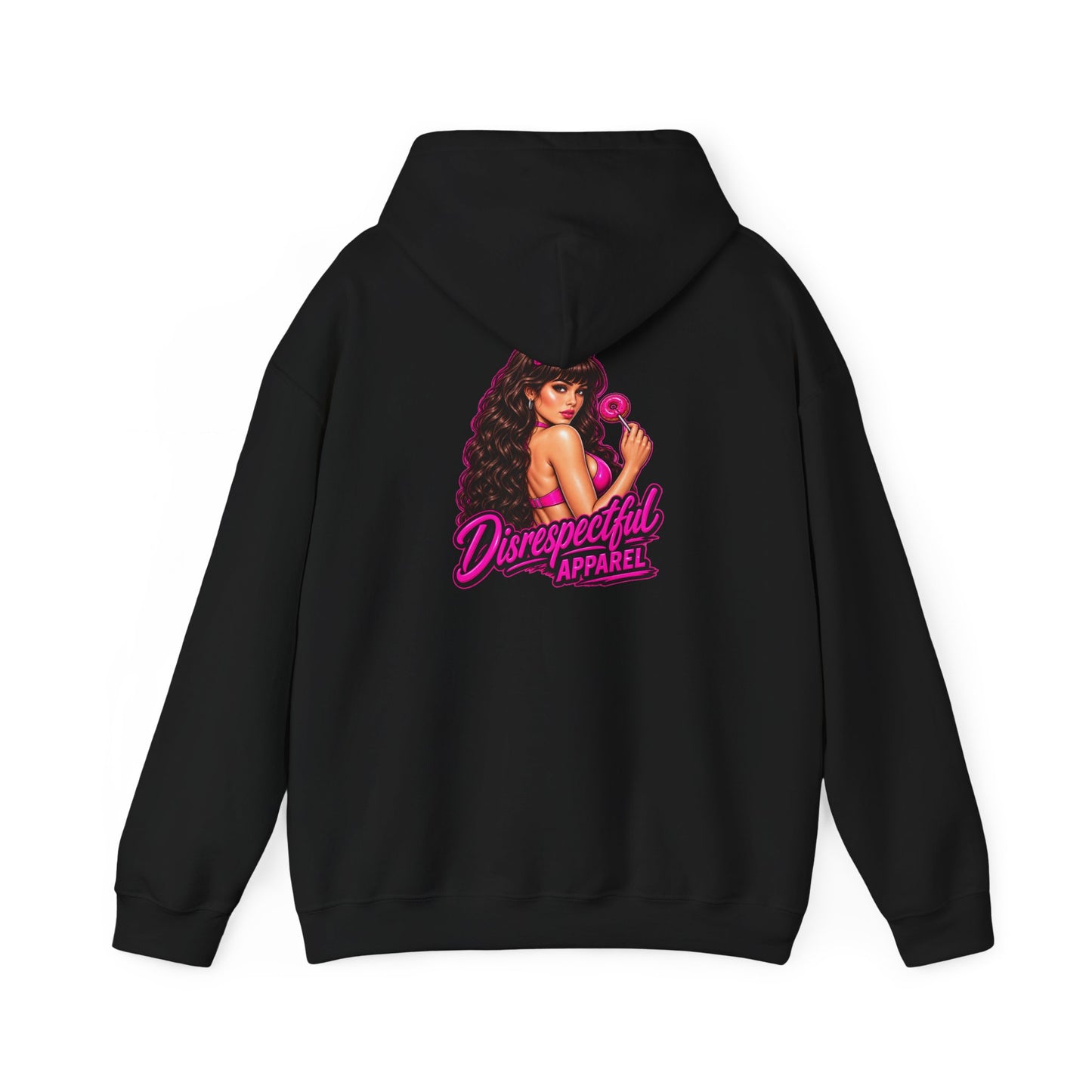 Disrespectful Devil Girl — Back-Print Graphic Hoodie