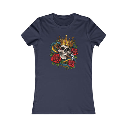 Skull King Crown — Women's Favorite Graphic Tee