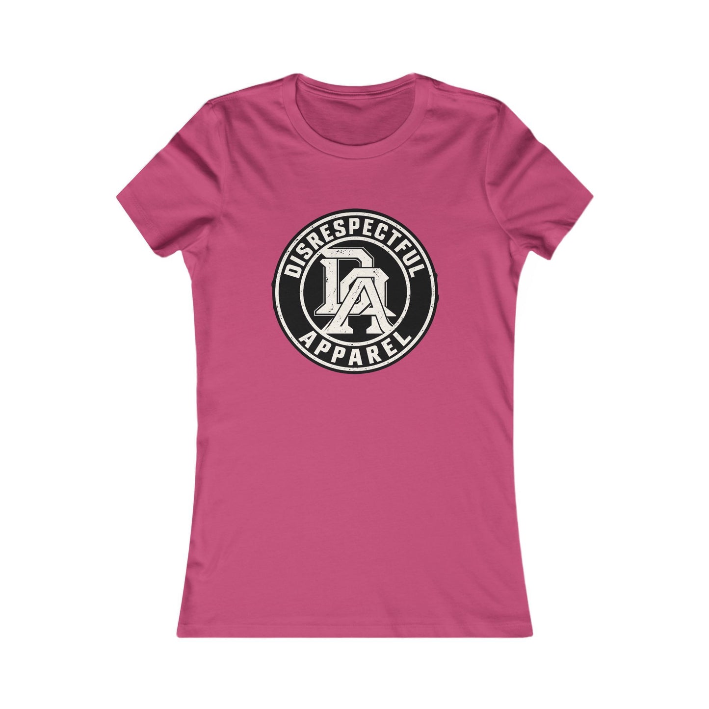 Disrespectful Apparel Script Logo — Women's Favorite Graphic Tee