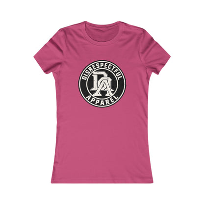 Disrespectful Apparel Script Logo — Women's Favorite Graphic Tee