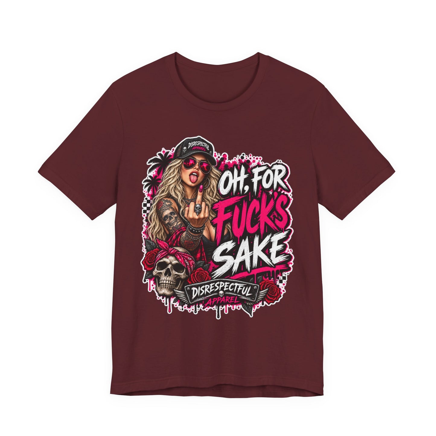 Oh, For Fuck’s Sake — Punk Skull Graphic Tee