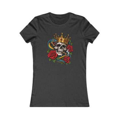 Skull King Crown — Women's Favorite Graphic Tee