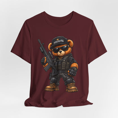 Tactical Bear — Disrespectful Military Graphic Tee