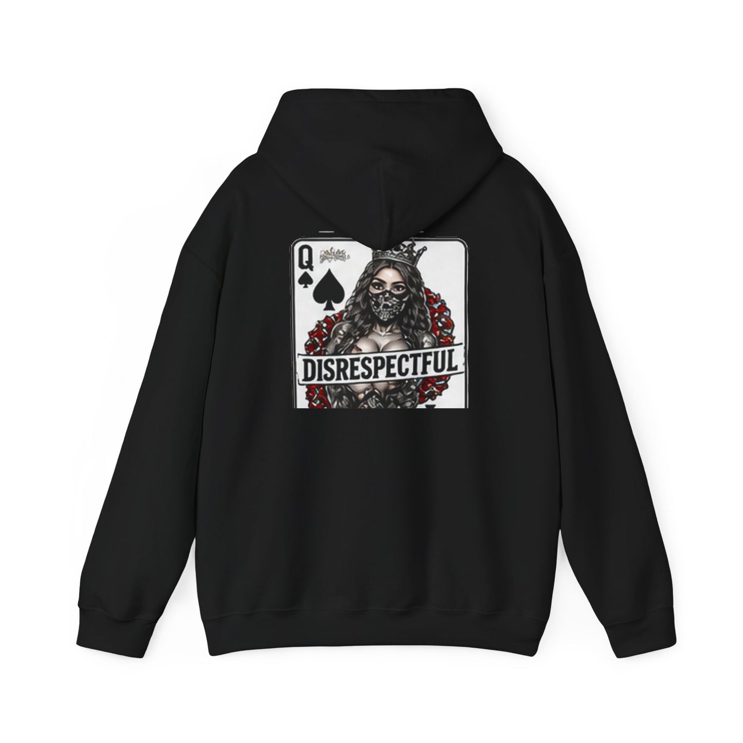 Queen of Spades — Back-Print Graphic Hoodie