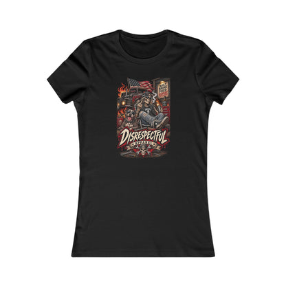 Disrespectful Trucker — Women's Favorite Graphic Tee