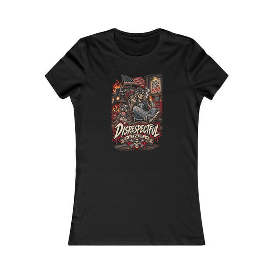 Disrespectful Trucker — Women's Favorite Graphic Tee