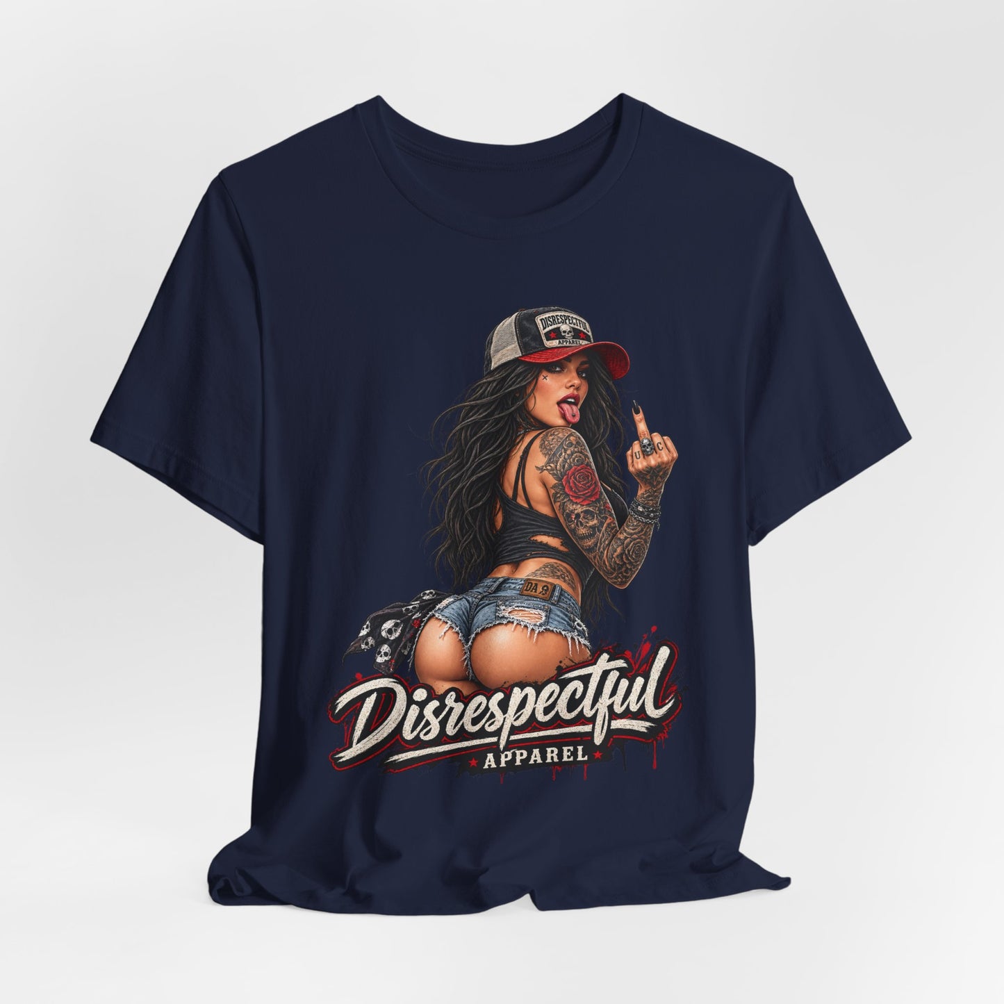 Fuck Polite — Tattooed Pinup Graphic Tee