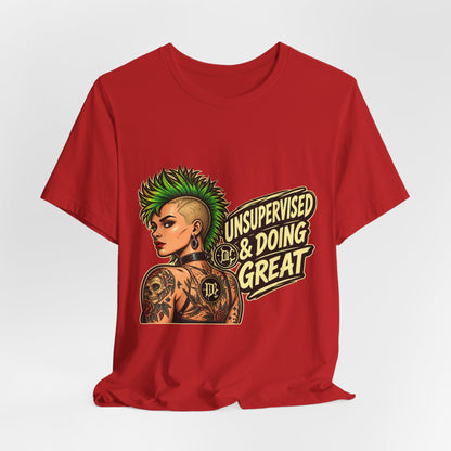 Unsupervised & Doing Great — Punk Graphic Tee