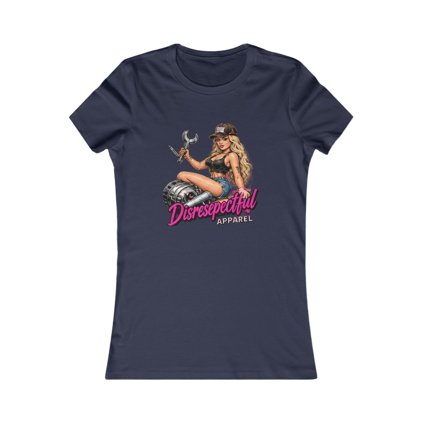 Pin-Up Mechanic — Women's Favorite Graphic Tee