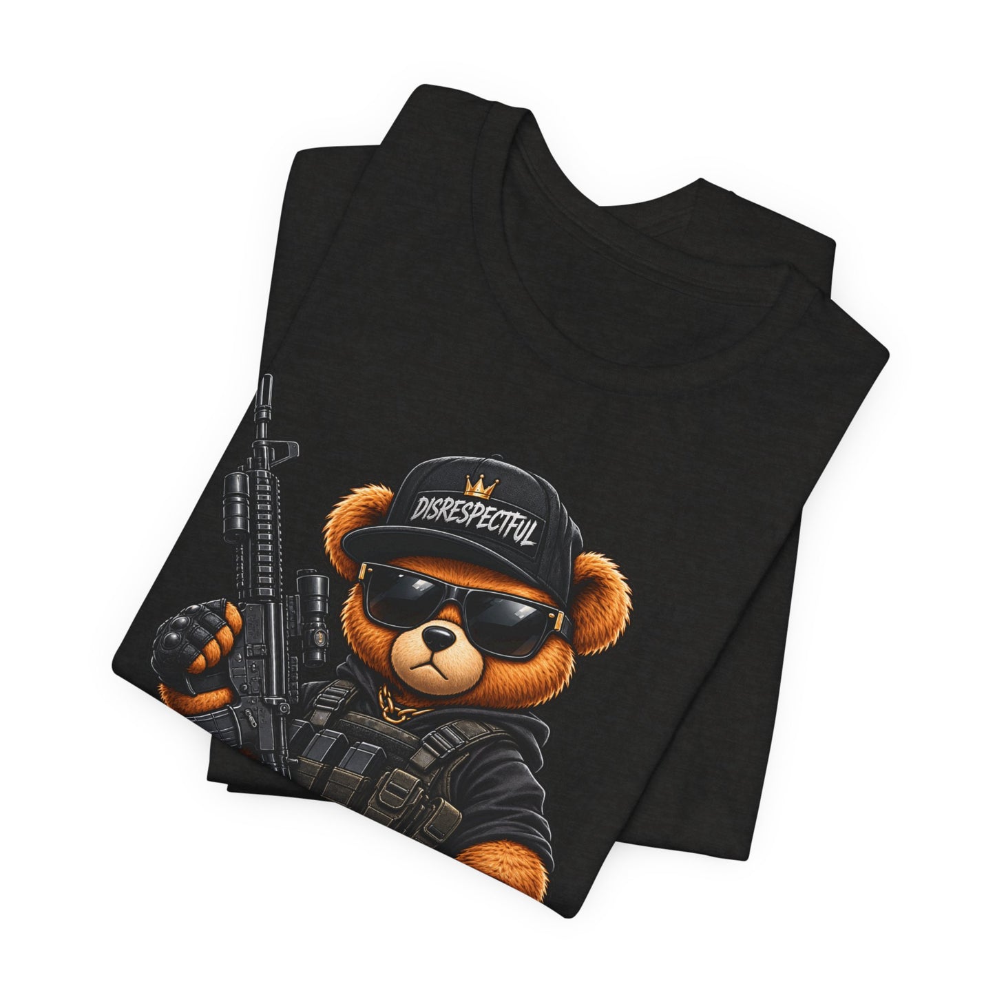 Tactical Bear — Disrespectful Military Graphic Tee