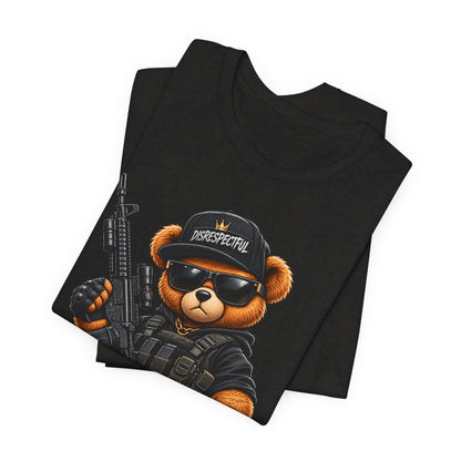 Tactical Bear — Disrespectful Military Graphic Tee