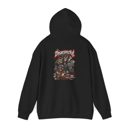 Skull & Rottweiler — Back-Print Graphic Hoodie