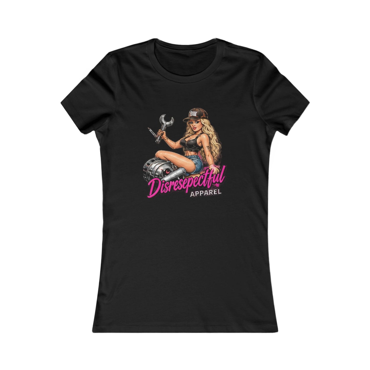 Pin-Up Mechanic — Women's Favorite Graphic Tee