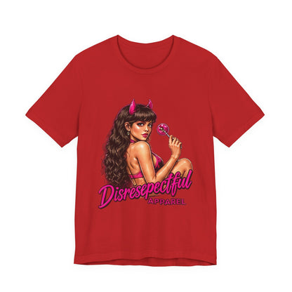 Devil Girl Lollipop — Pin-Up Graphic Tee