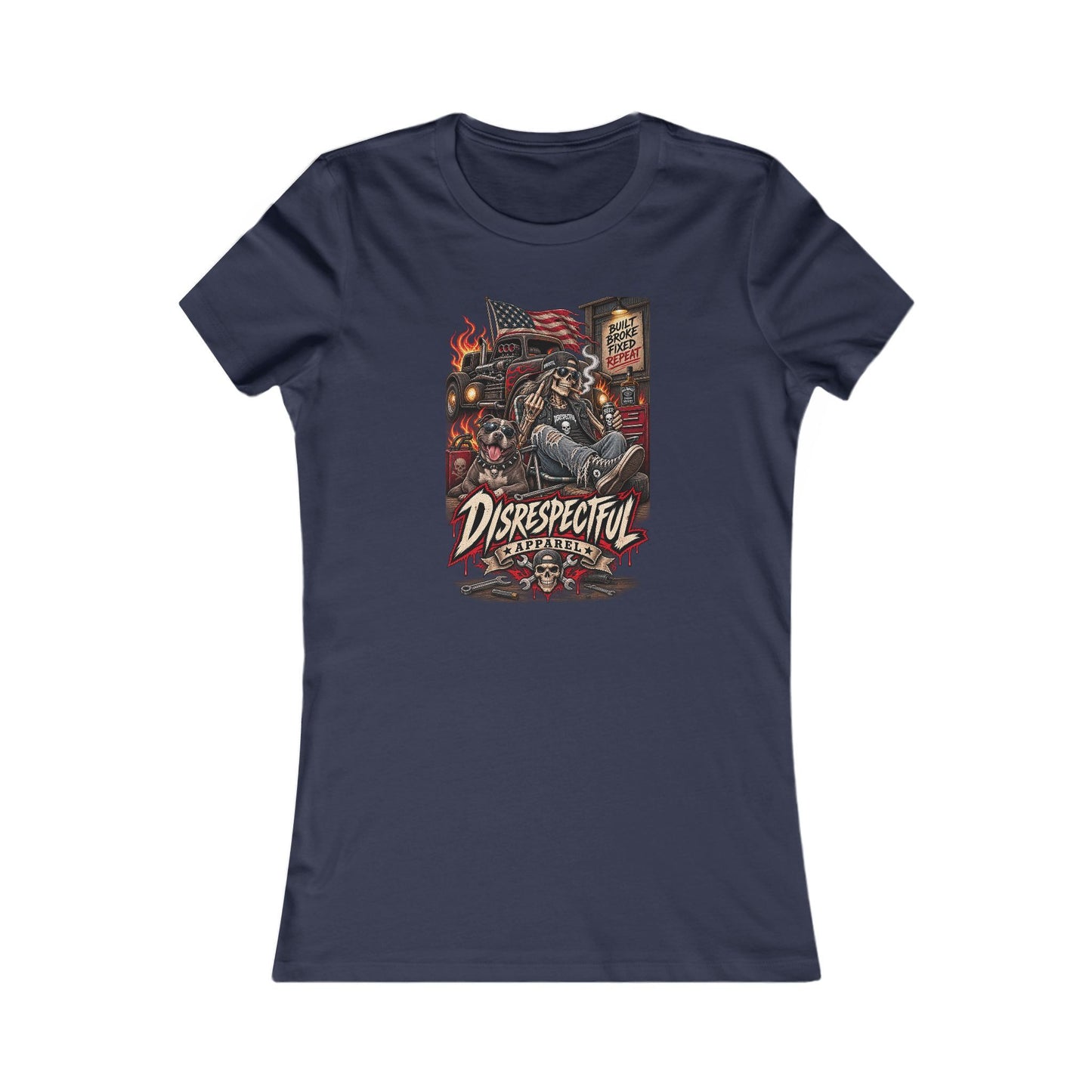 Disrespectful Trucker — Women's Favorite Graphic Tee