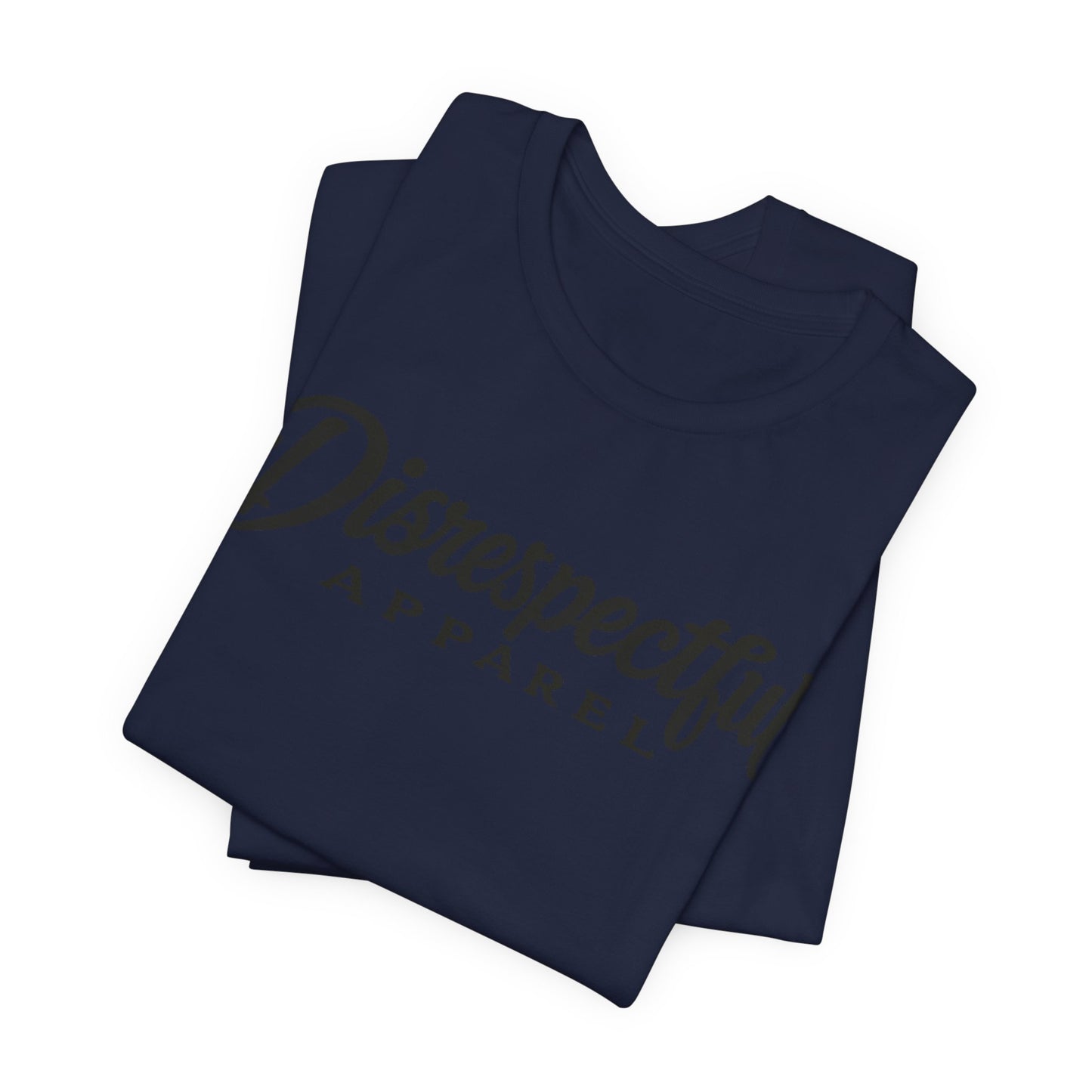 Disrespectful Apparel Script Logo — Graphic Tee