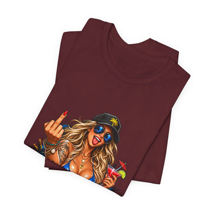 Bad Decisions, Better Stories — Beach Pinup Graphic Tee