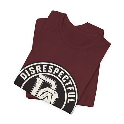 Disrespectful Apparel Logo Tee - Vintage LA Graphic T-Shirt