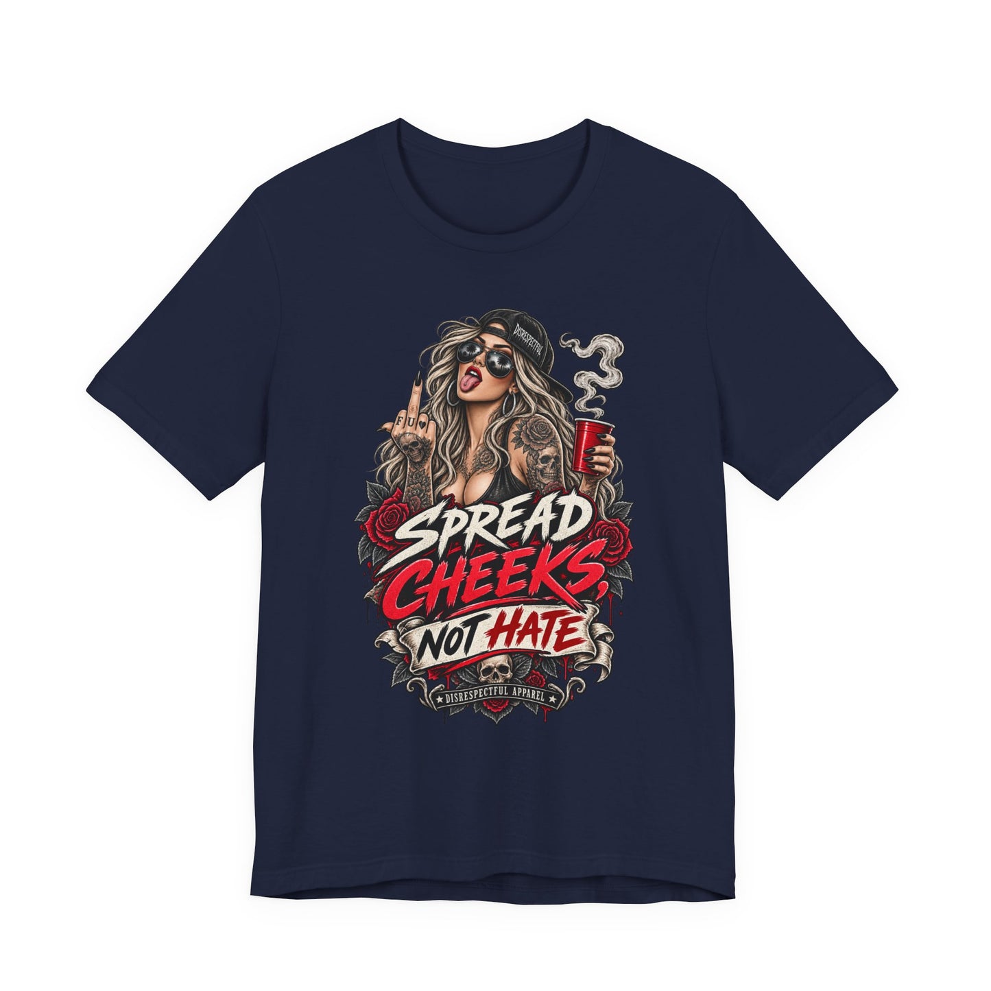 Spread Cheeks Not Hate Tee