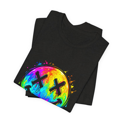 Rainbow Drip Smiley T-Shirt