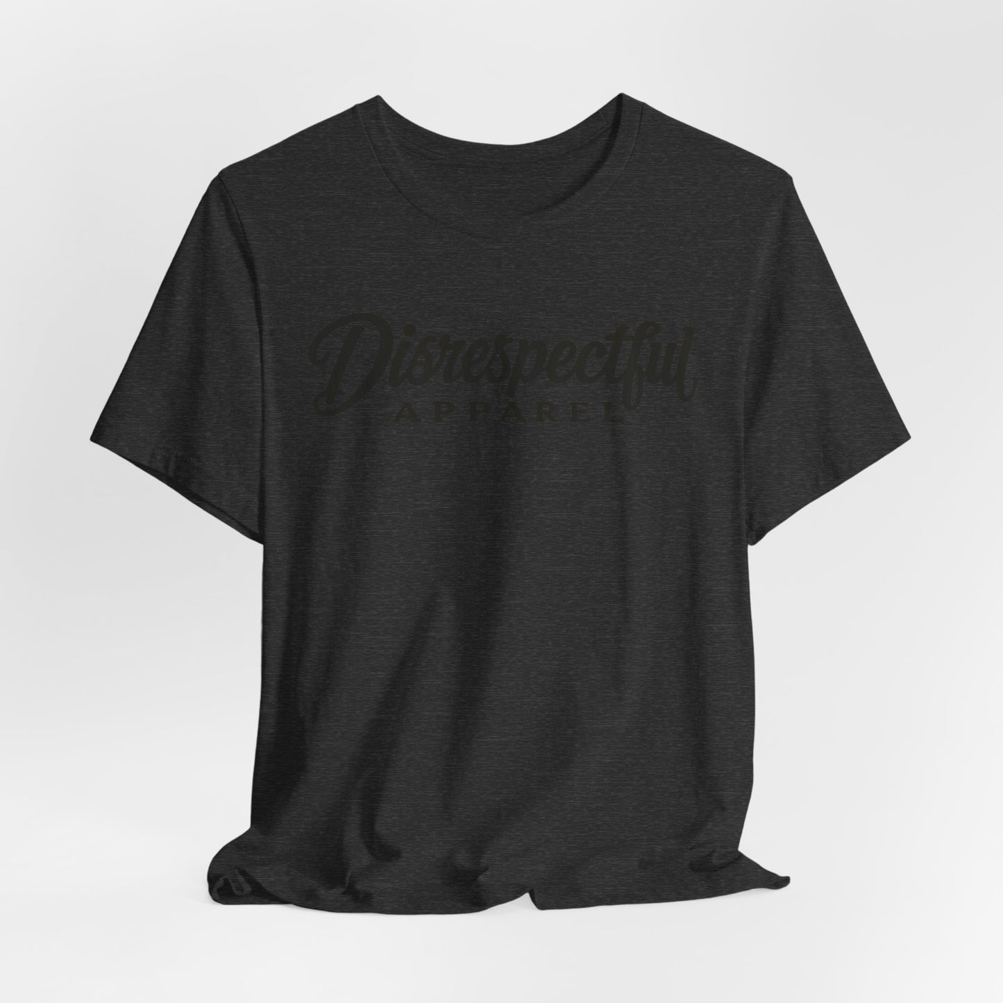 Disrespectful Apparel Script Logo — Graphic Tee