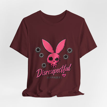 Skull Bunny Tee — Pink Graphic Tee