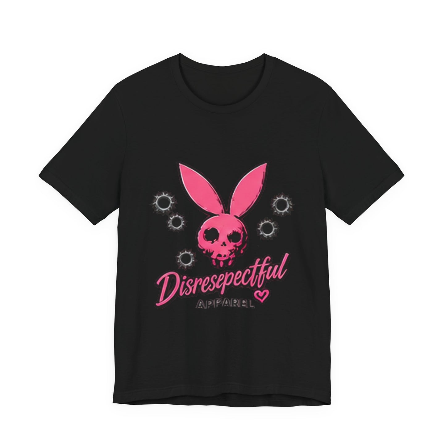 Skull Bunny Tee — Pink Graphic Tee