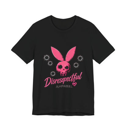 Skull Bunny Tee — Pink Graphic Tee